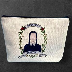 Wednesday Addams Clutch/Makeup Bag